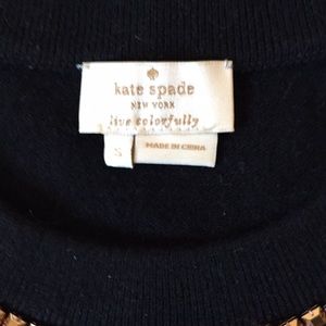 kate spade Sweaters - Kate Spade Sweater Black Wool/Cashmere Sz S kate spade Sweaters - Kate Spade Sweater Black Wool/Cashmere Sz S